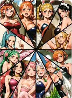 TASHIGI ONE PIECE Holographic Custom Art Goddess Story Anime Collectible Card - Image 2