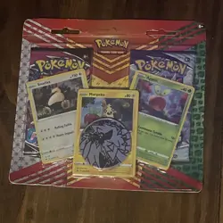 Pokemon Fusion Strike & Chilling Reign 2 Pack Blister w/ coin and 3 extra cards - Image 1