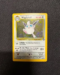 WIGGLYTUFF (Holo) 1999 Pokemon Jungle (Unlimited) 16/64 - CLEAN! - Image 1