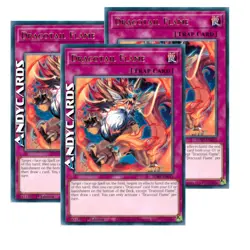 DRACOTAIL FLAME 3x • (Fiamma Dracocoda) • Rara • JUSH EN011 • 1Ed • Yugioh! - Image 1