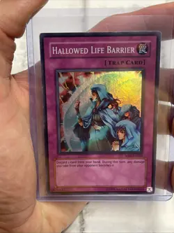 Yu-Gi-Oh! Hallowed Life Barrier #SOD-EN060 Lightly Played LP Yugioh! Card Holo - Image 2