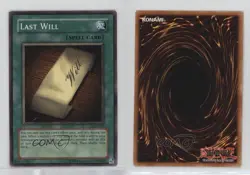 Last Will Unlimited YuGiOh Starter Deck Yugi Evolution #SYE-031 2004 0j7v - Image 3
