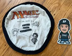 VTG MAGIC THE GATHERING FLIPPY TOURNAMENT PROMO FRISBEE DISC ORIGINAL CARD MTG - Image 1