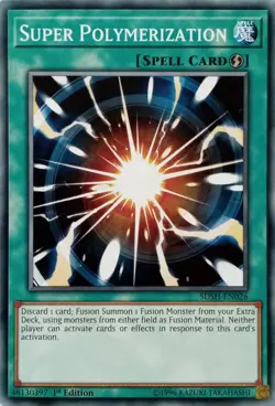 SDSH-EN026 SUPER POLYMERIZATION COMMON 1ST EDITION YuGiOh CARD - Image 1