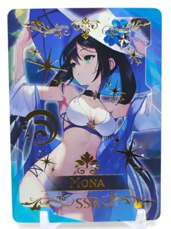 Goddess Vol 1 - Anime Waifu Trading Card - Mona - Image 1