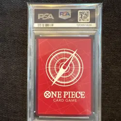 One Piece Card Game Monkey D. Luffy L ST13-003 Dortmund Promo PSA10 - Image 2