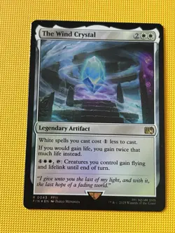 The Wind Crystal - Magic: The Gathering Card Foil - Image 1