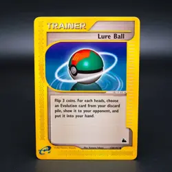 Lure Ball 128/144 Skyridge E Series Vintage WOTC Pokemon Card - NM - Image 1