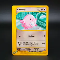 Chansey 69/147 Aquapolis E Series Vintage WOTC Pokemon Card - NM - Image 1