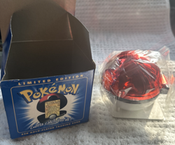 23K Gold Plated POLIWHIRL Trading Card 1999 Burger King Pokemon FACTORY SEALED! - Image 1