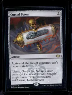 MTG Cursed Totem Modern Horizons 2 295/303 Regular Rare NM - Image 1