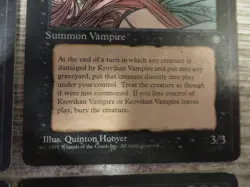 4x Krovikan Vampire - Ice Age - EX - 3x English 1x German - MTG - Image 2