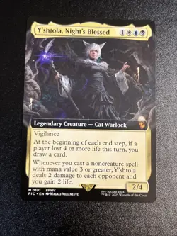 MTG Final Fantasy - Y'stola, Night's Blessed (Extended Art Regular) M 0191 FIC - Image 1