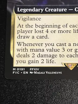 MTG Final Fantasy - Y'stola, Night's Blessed (Extended Art Regular) M 0191 FIC - Image 5