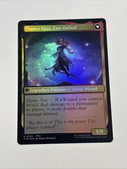 FOIL Kuja, Genome Sorcerer Art 0232 R Regular | Final Fantasy FIN | MTG - Image 3