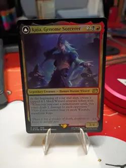 FOIL Kuja, Genome Sorcerer Art 0232 R Regular | Final Fantasy FIN | MTG - Image 1