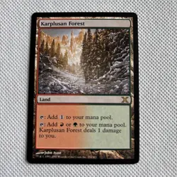 MTG [Karplusan Forest] Tenth Edition #354 Regular Rare NM/Unplayed *Ships Free* - Image 1