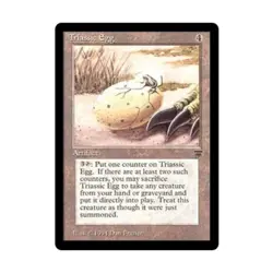 WOTC MtG Legends Triassic Egg (R) Fair - Image 1
