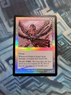 MTG Foil Exalted Angel MP+ Onslaught - Image 1
