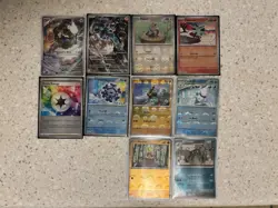 Pokemon Card Lot 10 Cards (Alt Arts And Pokeball Reverse Holos) - Image 1