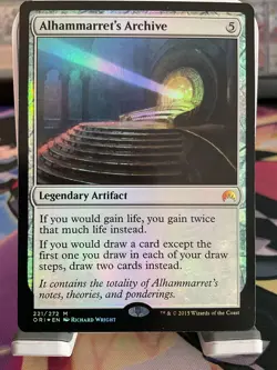 Alhammarret’s Archive FOIL NM Magic Origins ORI MTG Magic - Image 1
