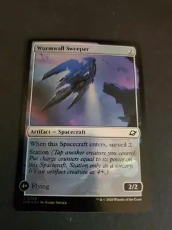 Wurmwall Sweeper EOE NM MTG Edge of Eternities Foil - Image 1