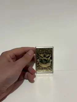 Vintage 1999 Burger King Pokemon 23K Gold Plated Togepi Trading Card - Image 1