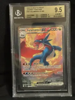 Salamence Ex 187/159 Pokemon Journey Together BGS Gem Mint 9.5 - Image 1