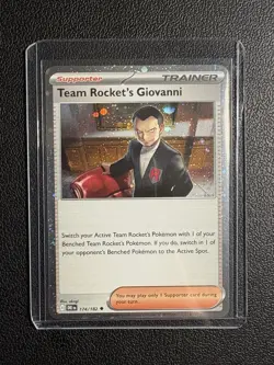 Pokemon Destined Rivals Team Rockets Giovanni Meowth Cosmo Mewtwo 205 Promo Set - Image 2