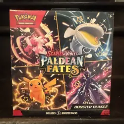 Pokemon Scarlet & Violet Paldean Fates Booster Bundle Factory Sealed - Image 1