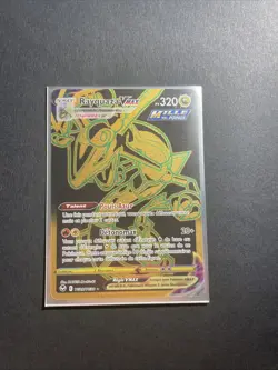 Rayquaza VMAX TG29/TG30 Silver Tempest FA Holo Pokemon Card NM French - Image 1