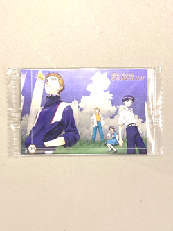 Shinji - I-06 - Neon Genesis Evangelion Wafer Sealed Card Japanese - Image 1