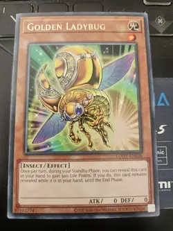Golden Ladybug - Rare LODT-EN036 (2024) - NM - YuGiOh - Image 1