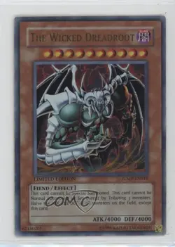 The Wicked Dreadroot YuGiOh Shonen Jump Magazine Promo #JUMP-EN018 2002 g1m - Image 1