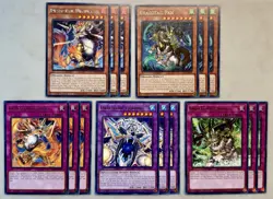 Yugioh! Dracotail Budget Deck Core Rares Justice Hunters - Image 1