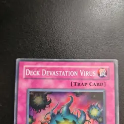 Yugioh Deck Devastation Virus FET-EN058 Super Rare LP - Image 2