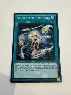 yugioh sky striker mecha - hornet drones collector's rare jush-en053 jush - Image 1