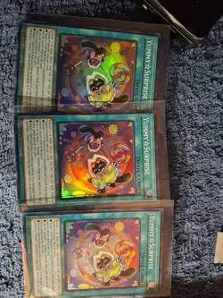 yugioh yummy surprise super rare 3x jush-en025 jush - Image 1