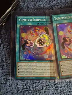 yugioh yummy surprise super rare 3x jush-en025 jush - Image 4