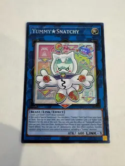 yugioh yummy snatchy collector's rare jush-en022 jush - Image 1