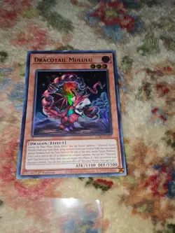 yugioh dracotail mululu ultra rare jush-en005 jush - Image 1