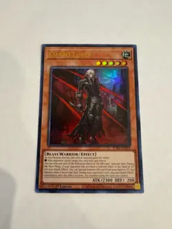 yugioh k9- lupis ultra rare jush-en034 jush - Image 1