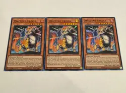 yugioh dracotail urgula super rare 3x jush-en004 jush - Image 1