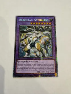 yugioh dracotail arthalion starlight rare jush-en006 jush - Image 1