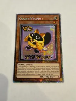 yugioh cooky yummy starlight rare jush-en017 jush - Image 1