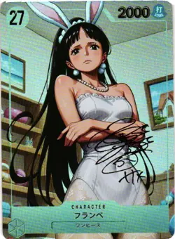 NICO ROBIN ONE PIECE Holographic Custom Art Goddess Story Anime Collectible Card - Image 1