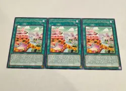 yugioh yummyusment mignon rare 3x jush-en023 jush - Image 1