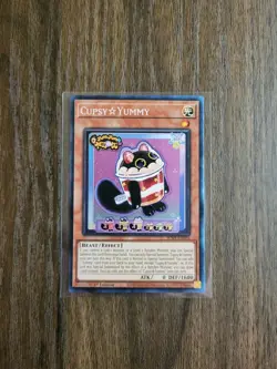 yugioh cupsy yummy collector's rare jush-en016 jush - Image 1