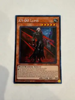 yugioh k9- lupis collector's rare jush-en034 jush - Image 1