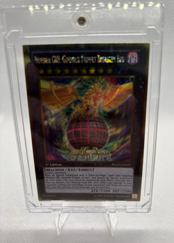 Yugioh Number C88: Gimmick Puppet Disaster Leo PGLD-EN021 Gold Secret 1st Ed - Image 1